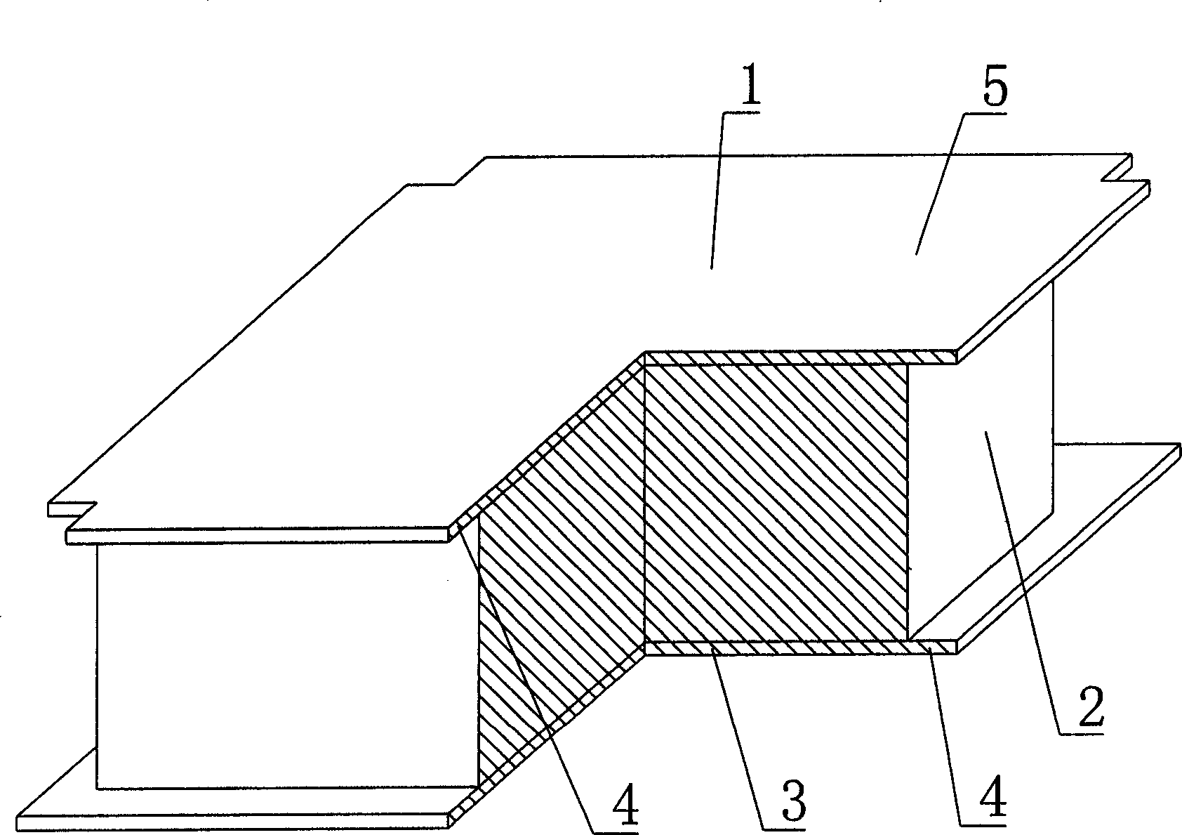 Cast-in-place concrete shuttering member