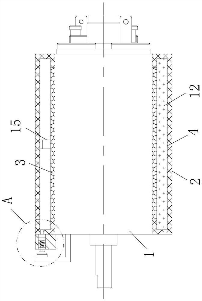 Temperature controller for micro motor