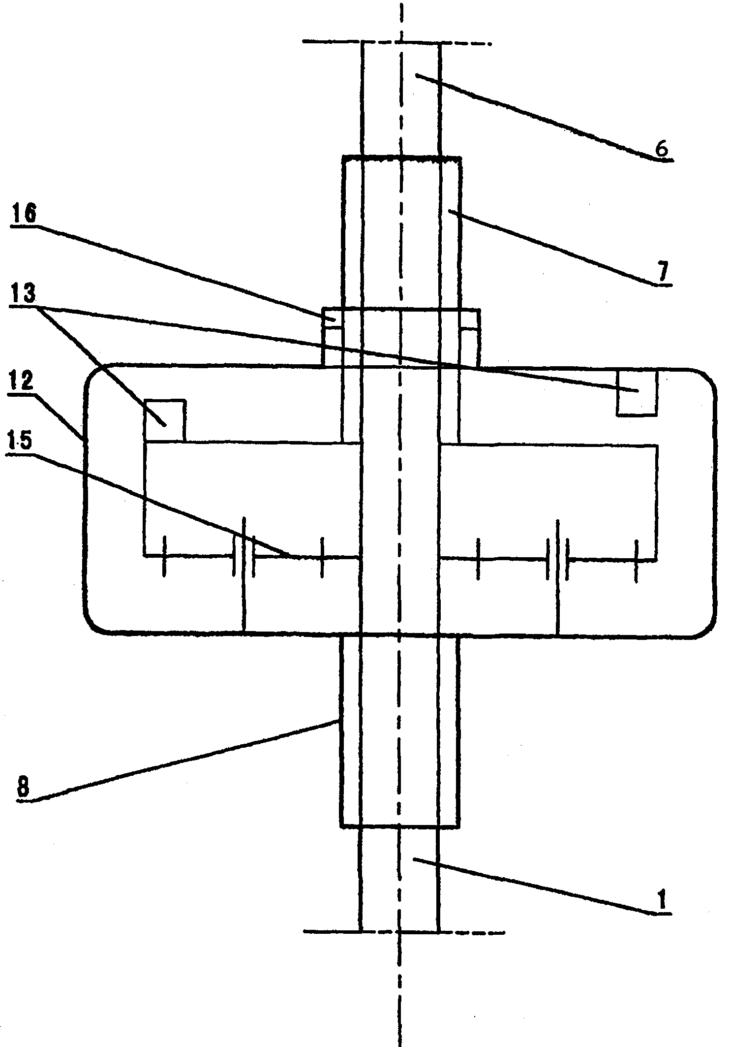 Full-automatic deceleration clutch for washing machine