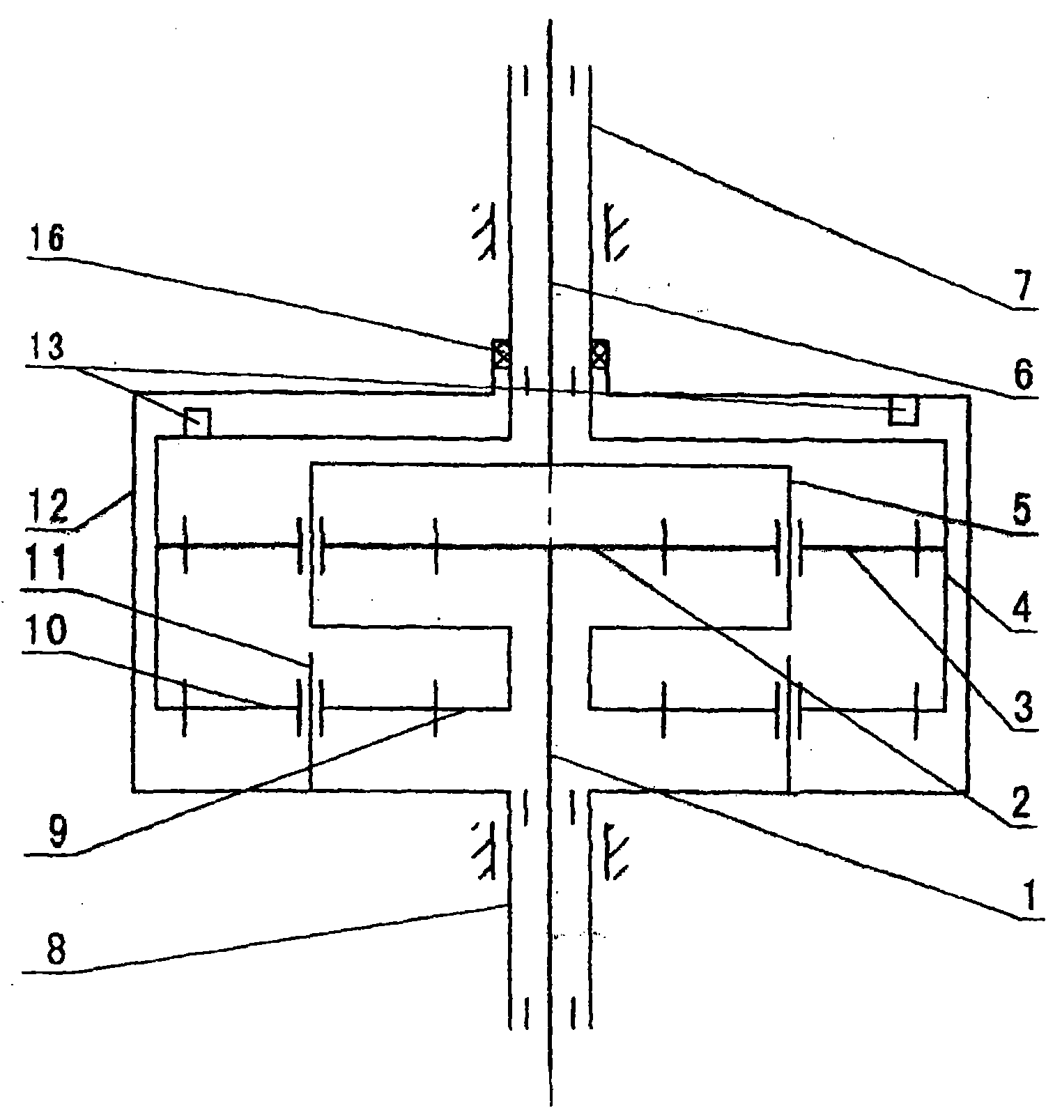 Full-automatic deceleration clutch for washing machine