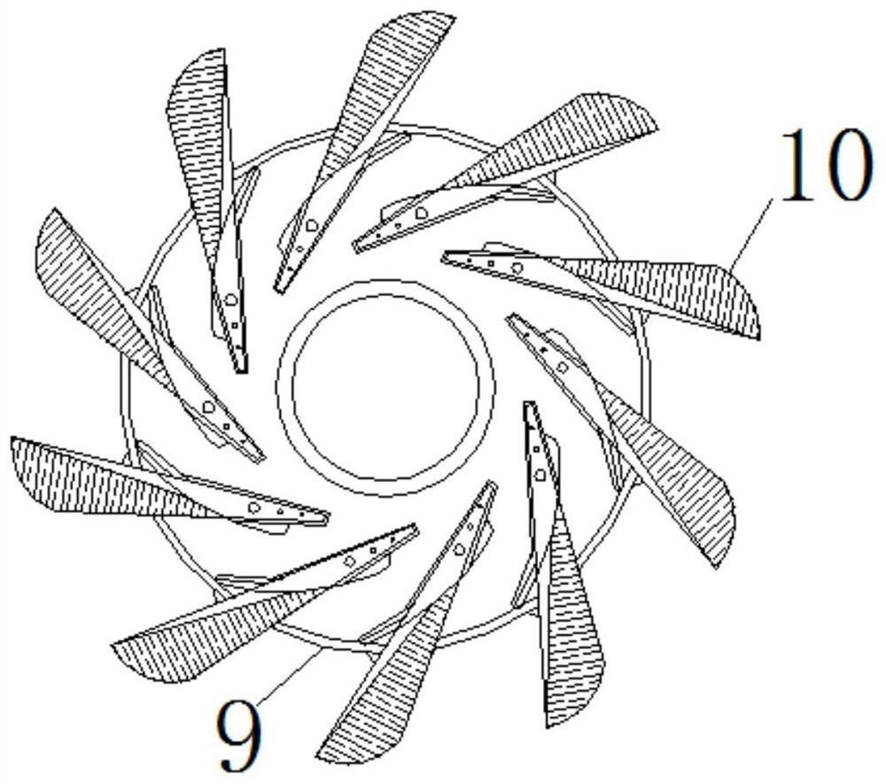 A hydroelectric power generation device that increases potential energy based on water flow