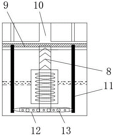 Anti-splashing concrete pump screening device