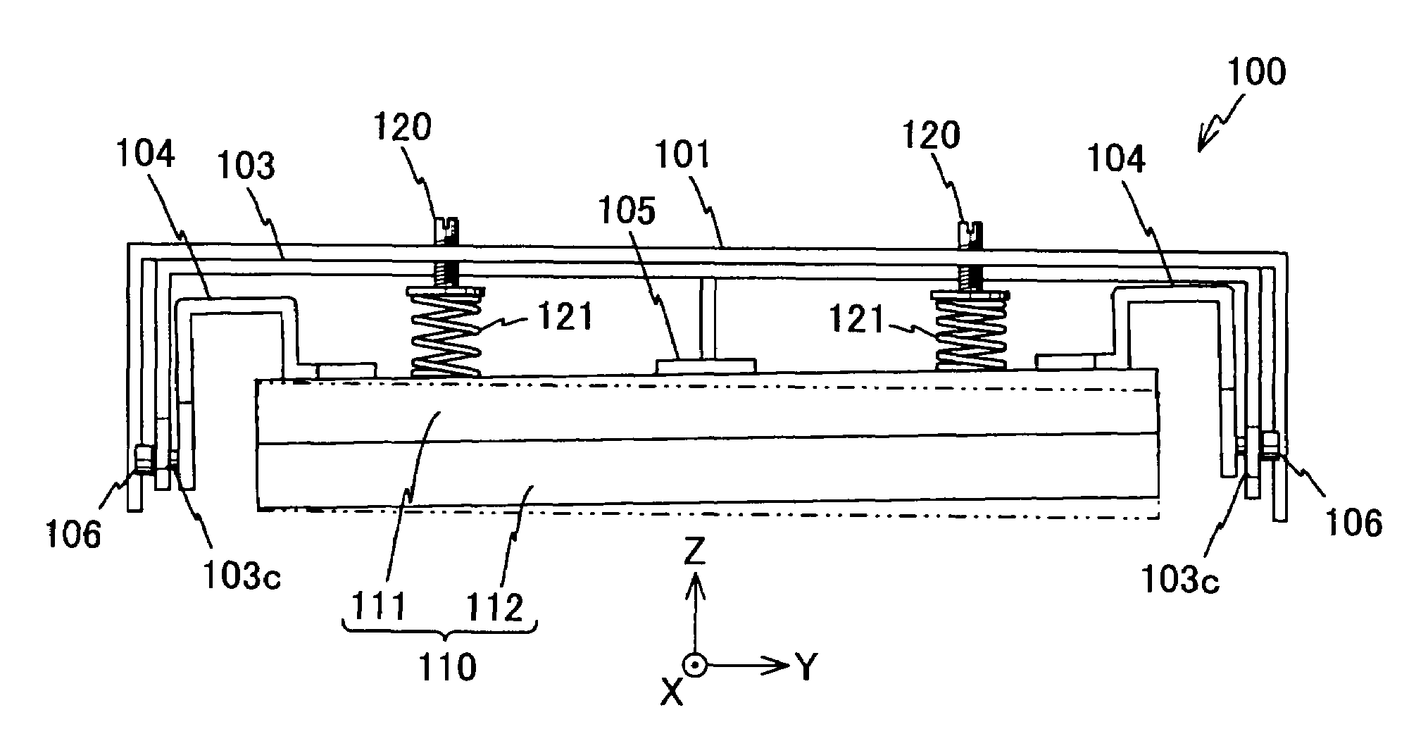 Heating unit, erasing device, and information erasing and recording apparatus