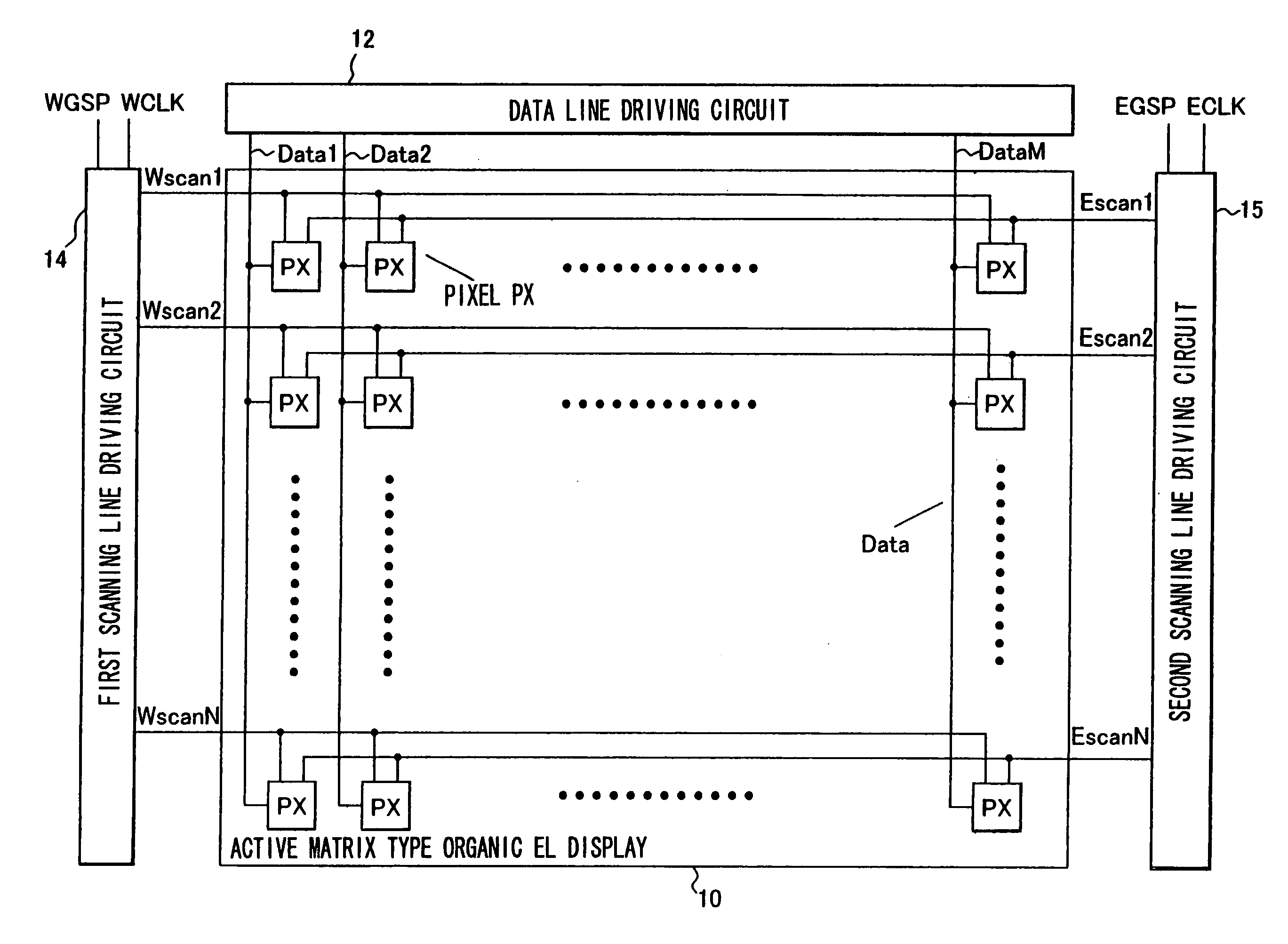 Active Matrix Type Display Device