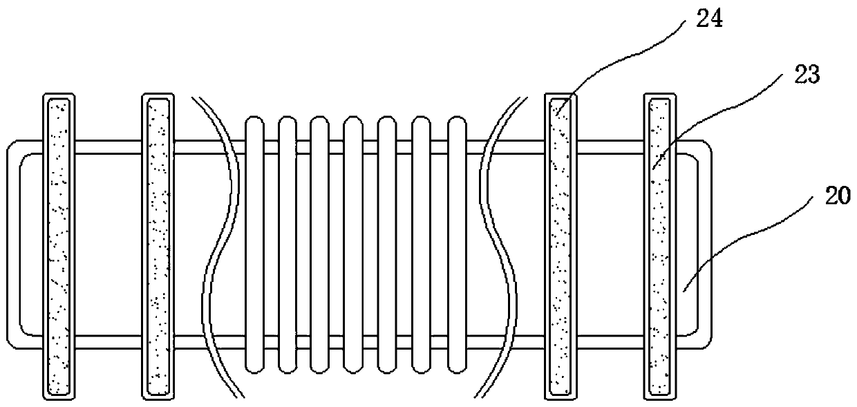 Monofilament-coated epoxy coating zinc-plating prestressed steel strand