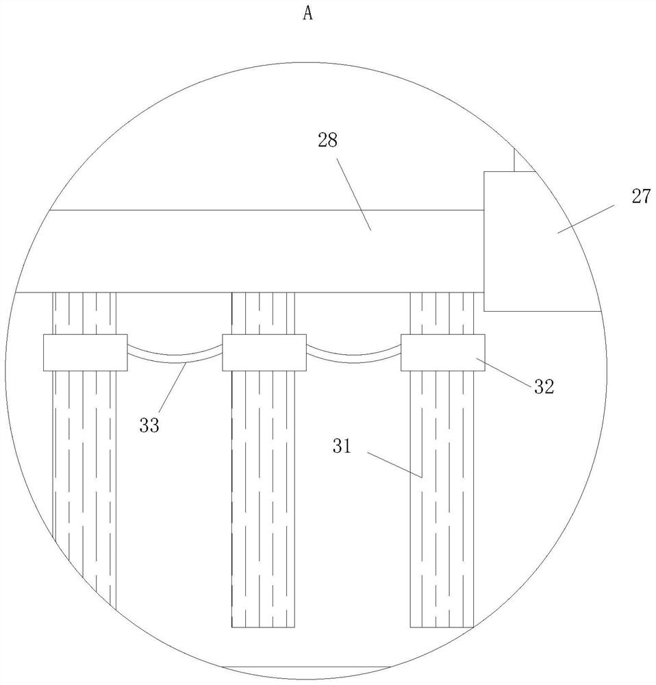 Dust removal device for non-woven fabric production