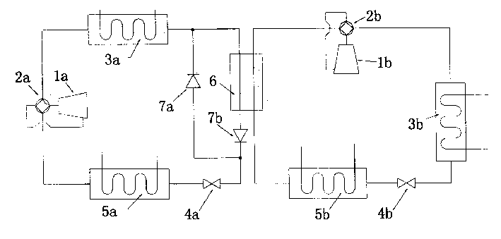 Method and mechanism for expanding heat producing capacity of heat pump under low temperature environment