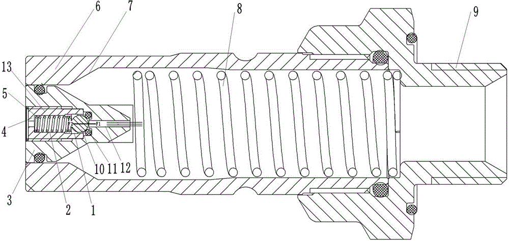 Male joint of fast connector