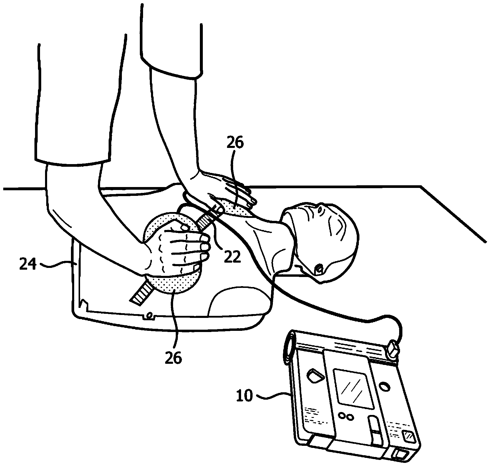 Universal AED training adapter