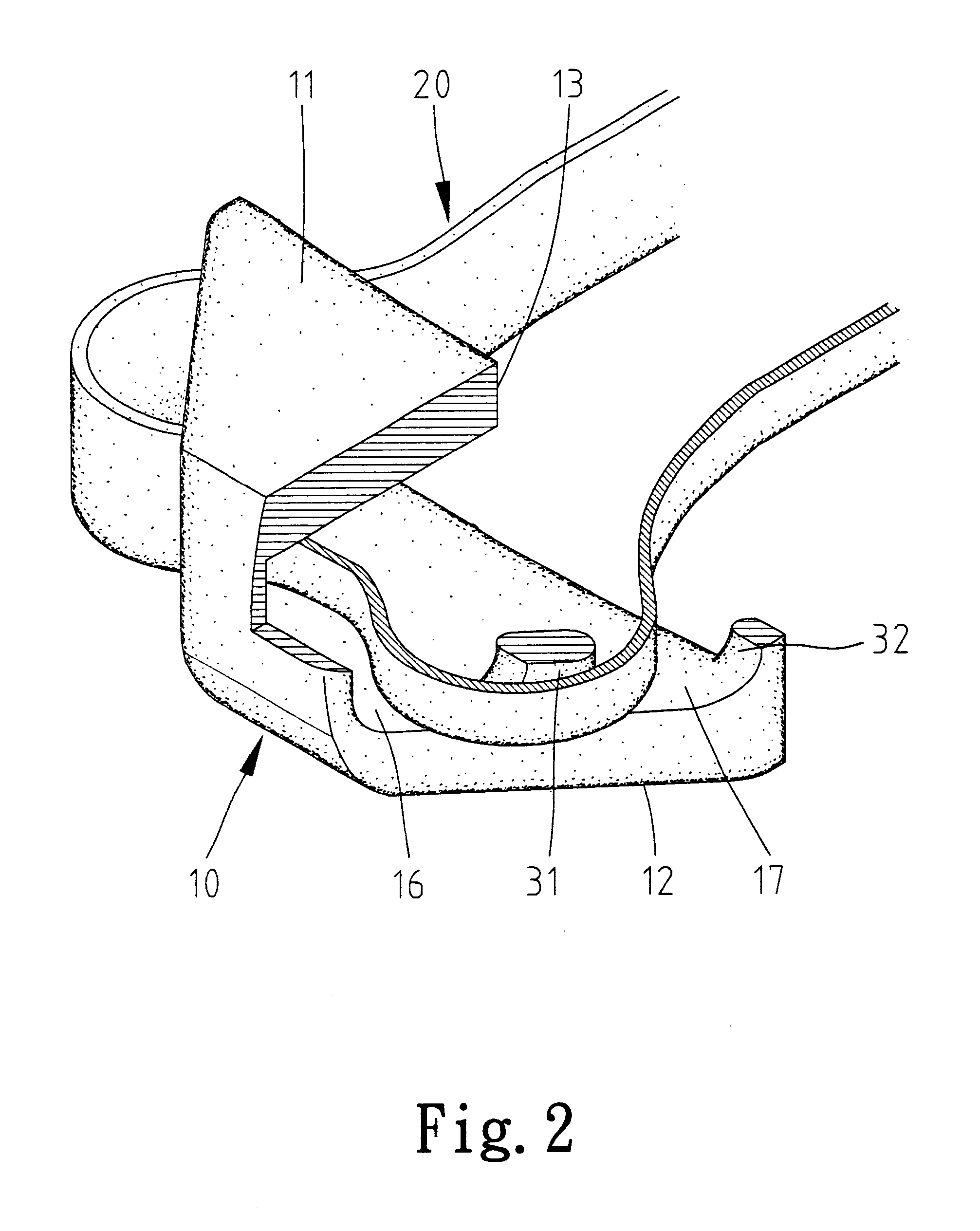 Fastener for lace