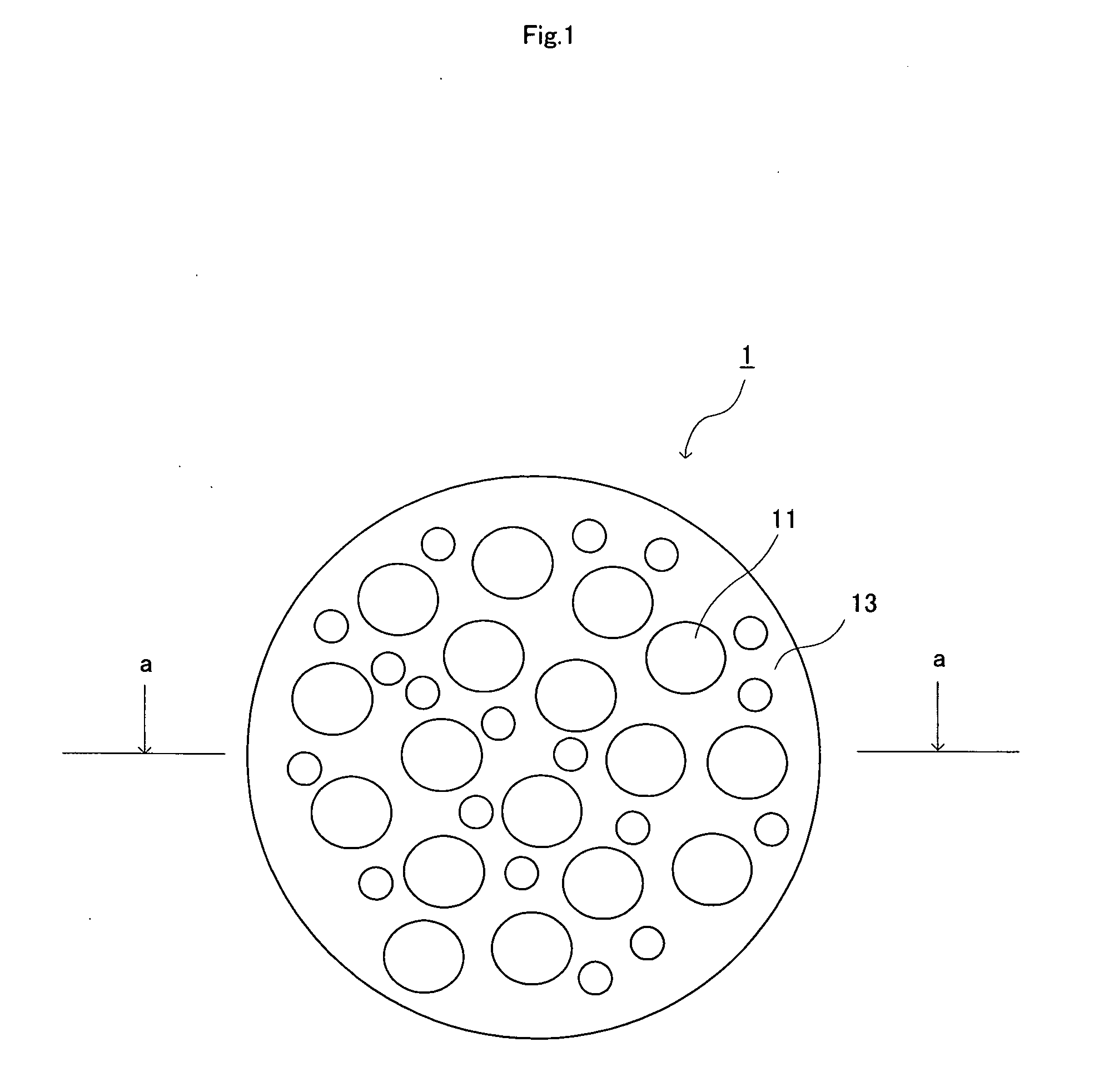 Hydrogen-permeable membrane and process for production thereof