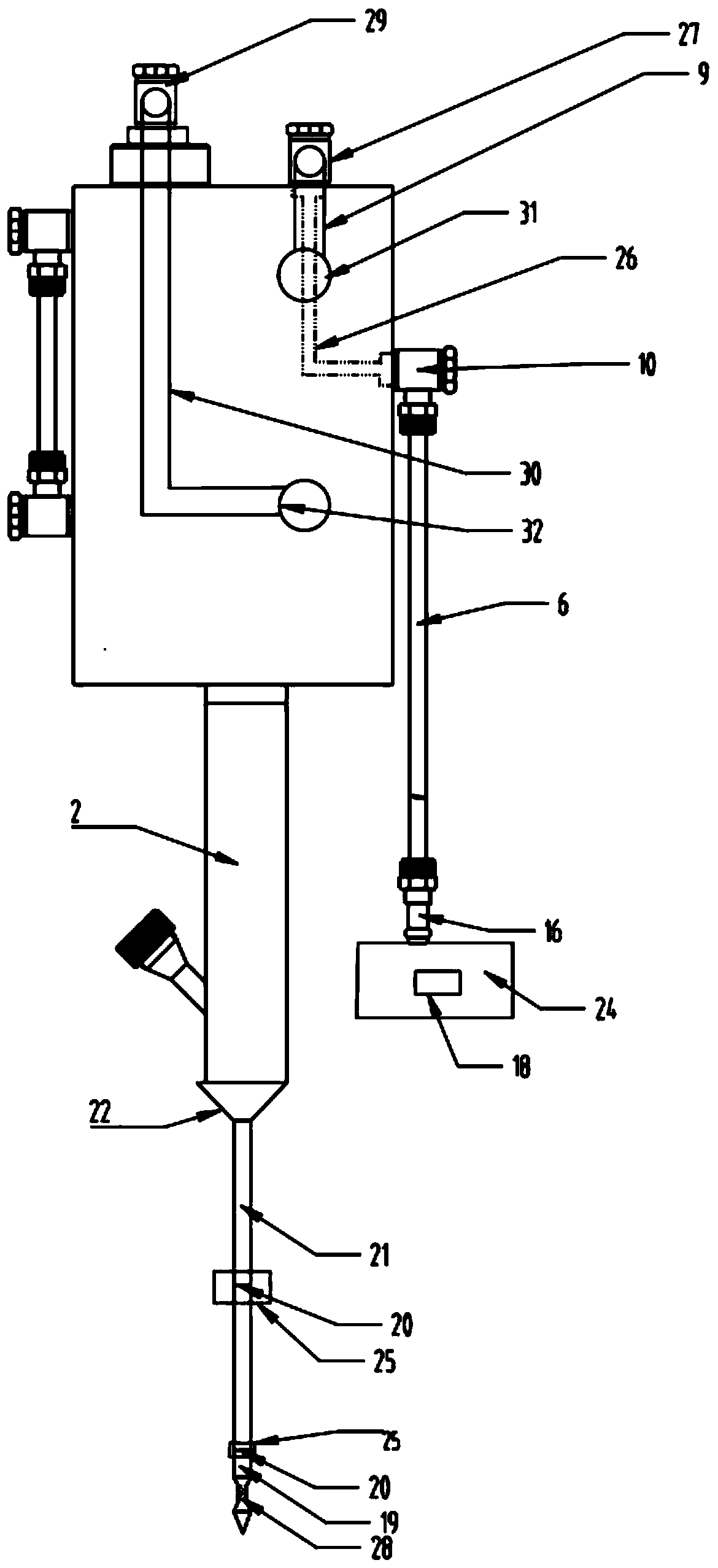 Soil gas stratified sampler and sampling and well washing method