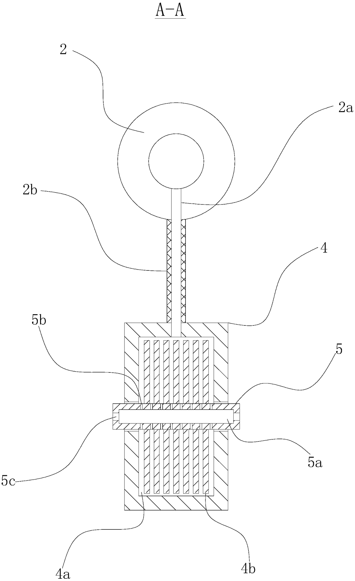 Practice gun with improved structure