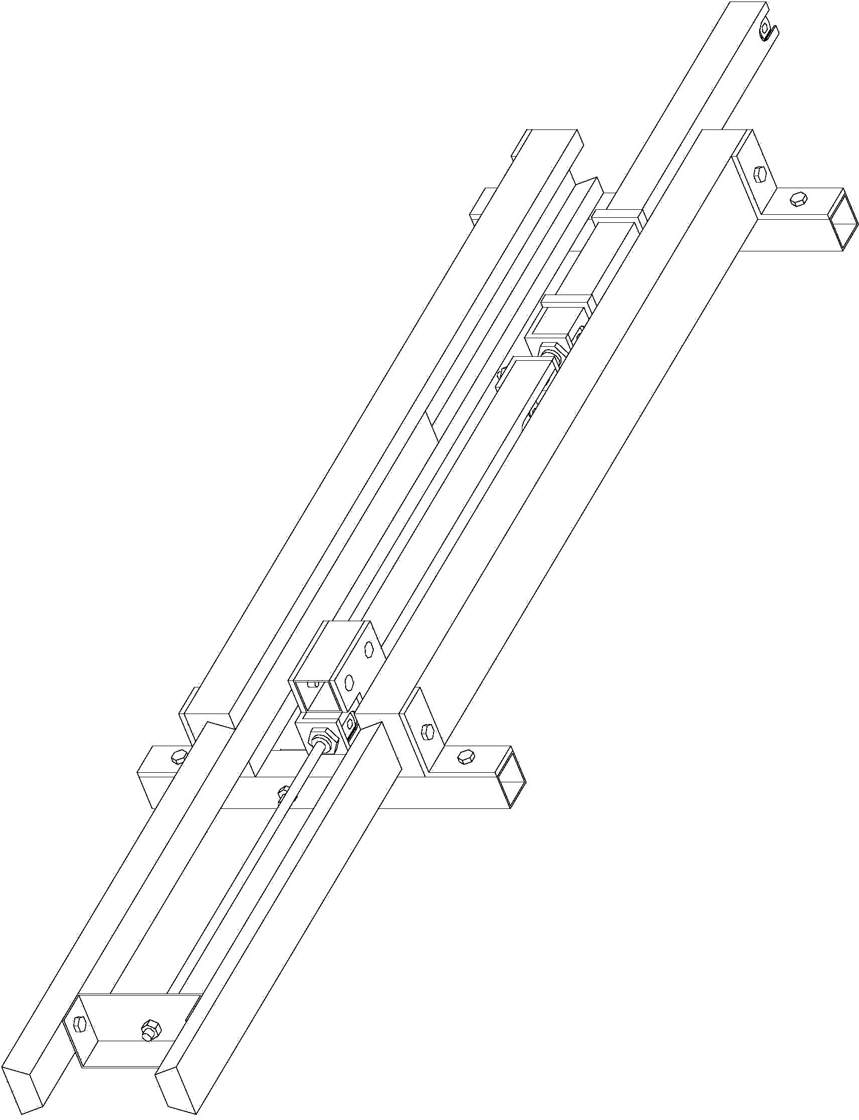 Multi-position load-bearing telescopic mechanism