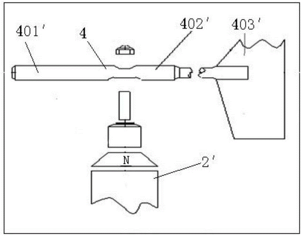 Weathervane zero position correction device