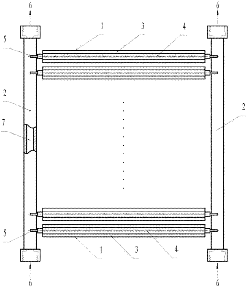 High-temperature radiation temperature enhancement device of quartz lamp used for guided missile thermal test