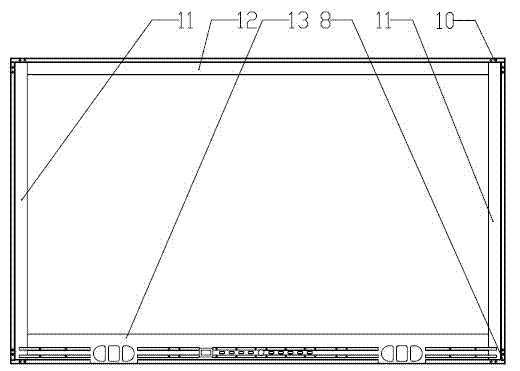 Fixing device for infrared positioning unit