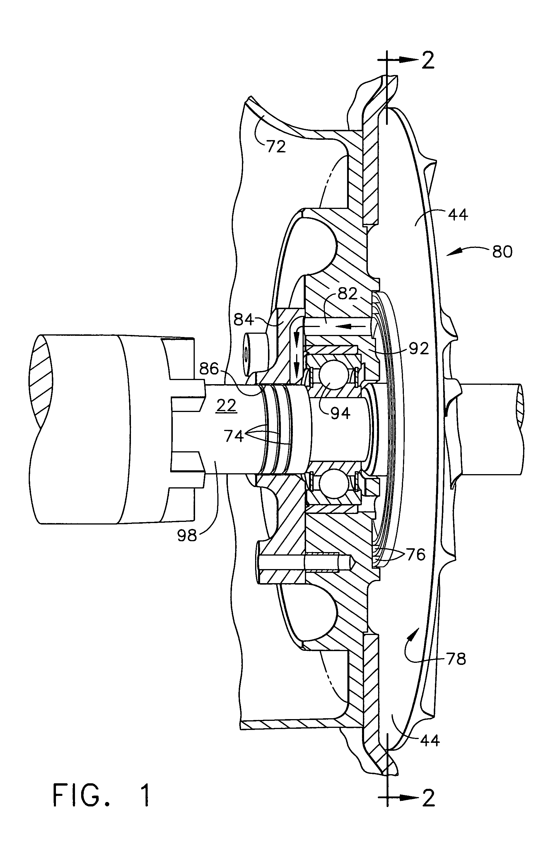 Bearing pressure balance apparatus