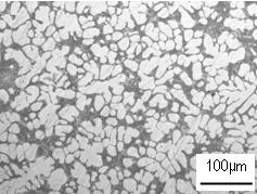 Continuous casting method for producing aluminium alloy semisolid casting ingot