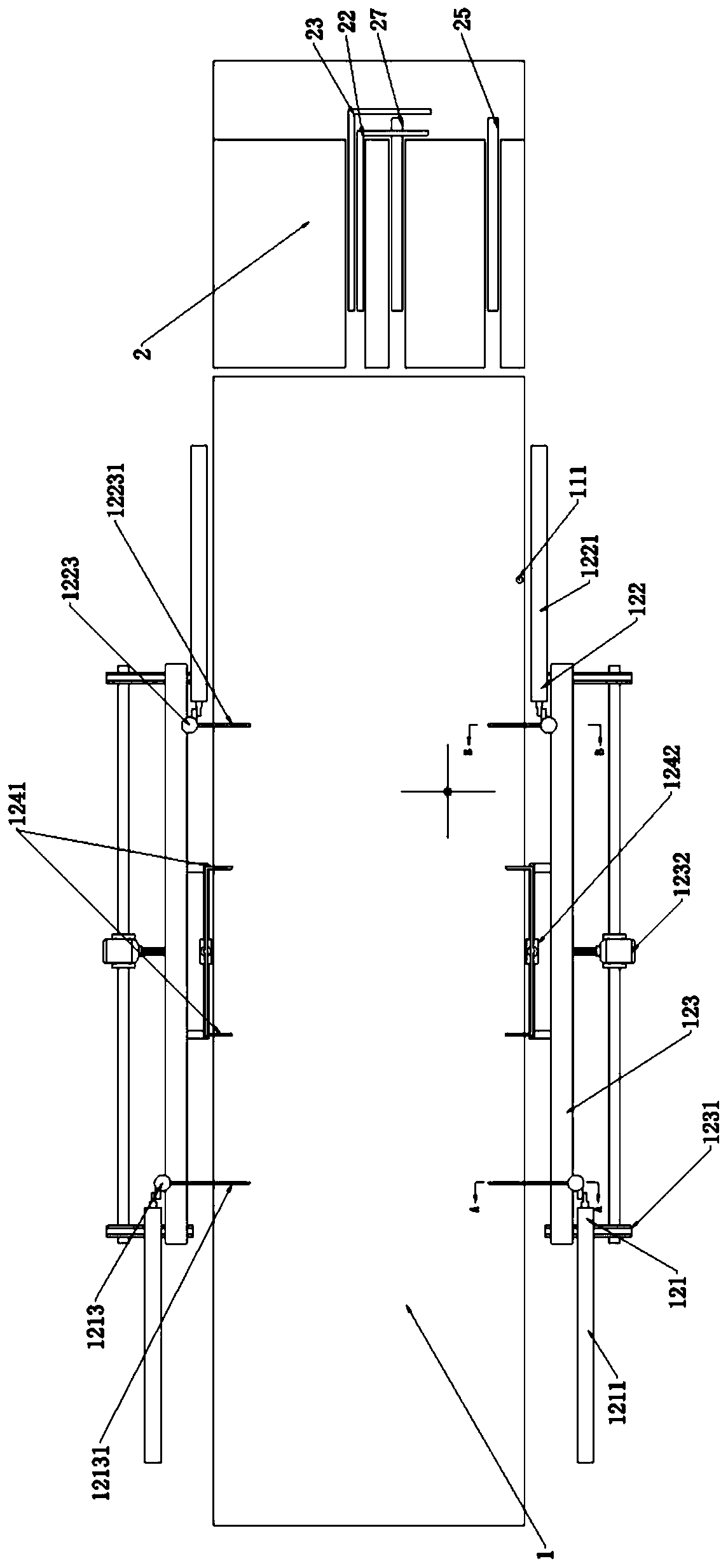 Automatic folding machine for operation drape