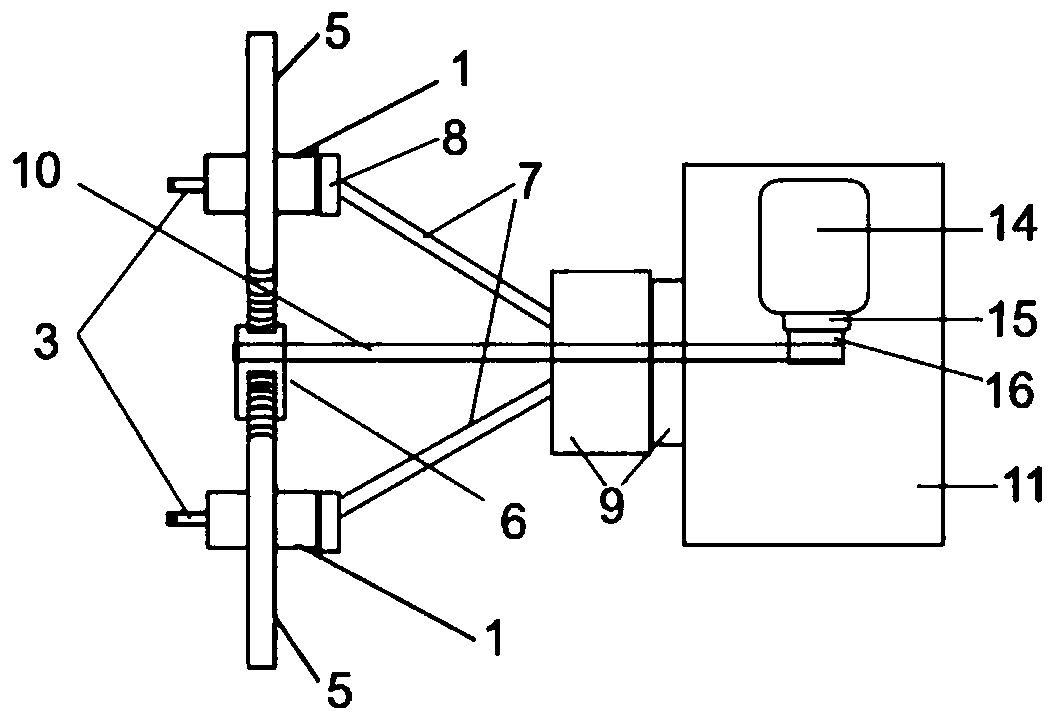 Device used for reinforcing steel bar sleeve connection and construction method