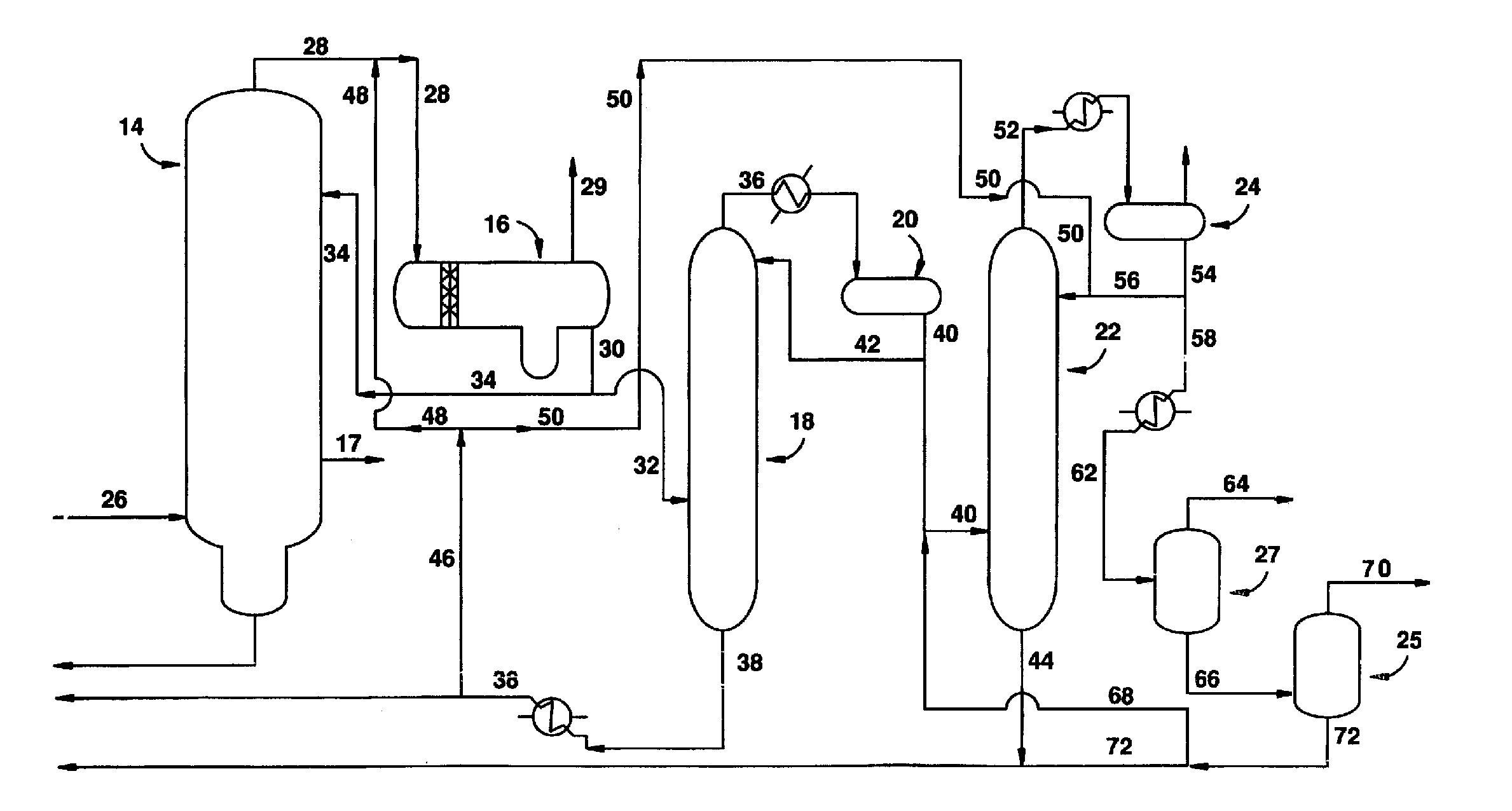 Removal of permanganate reducing compounds from methanol carbonylation process stream