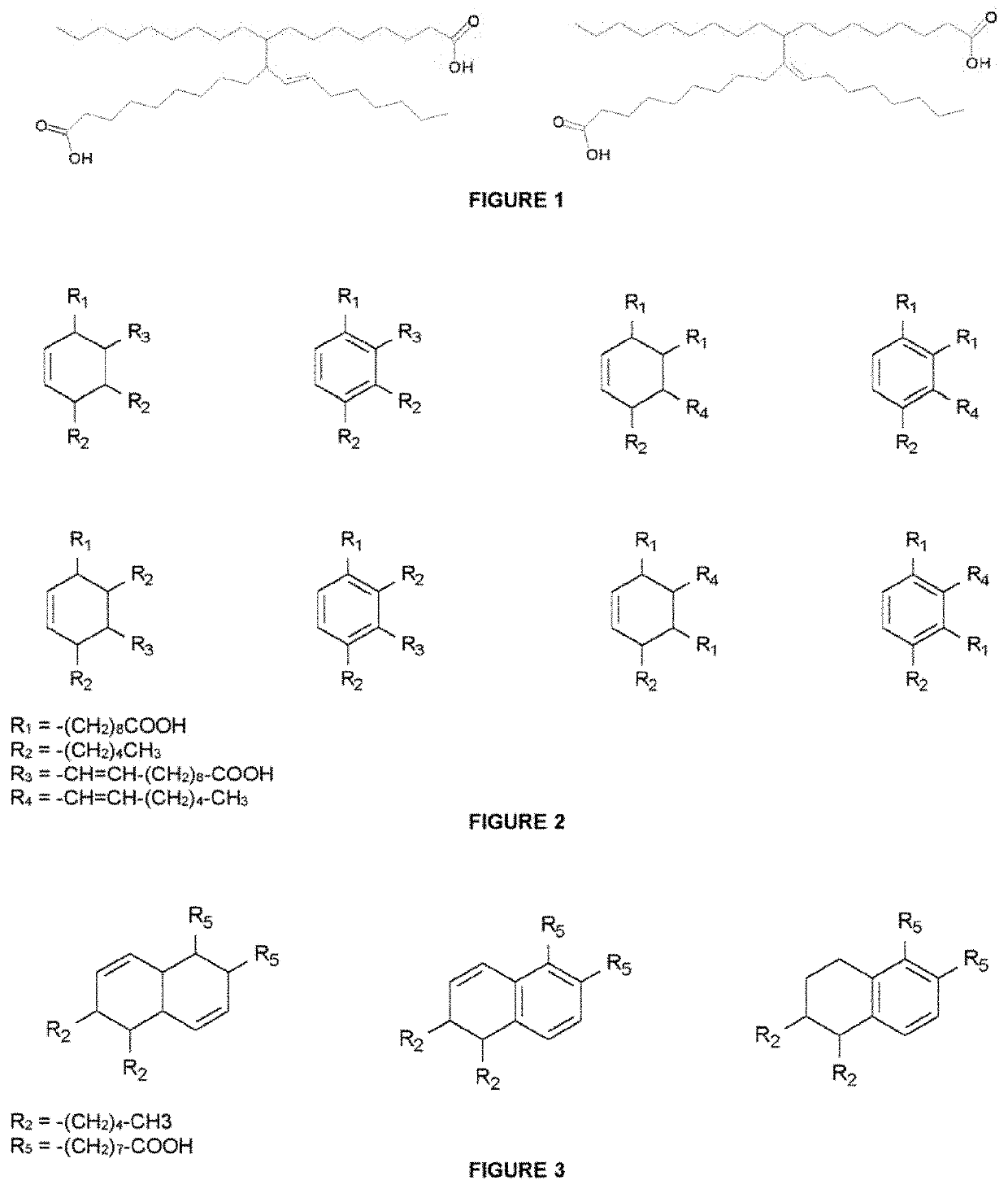 Rubber composition comprising esters from renewable sources as plasticizers