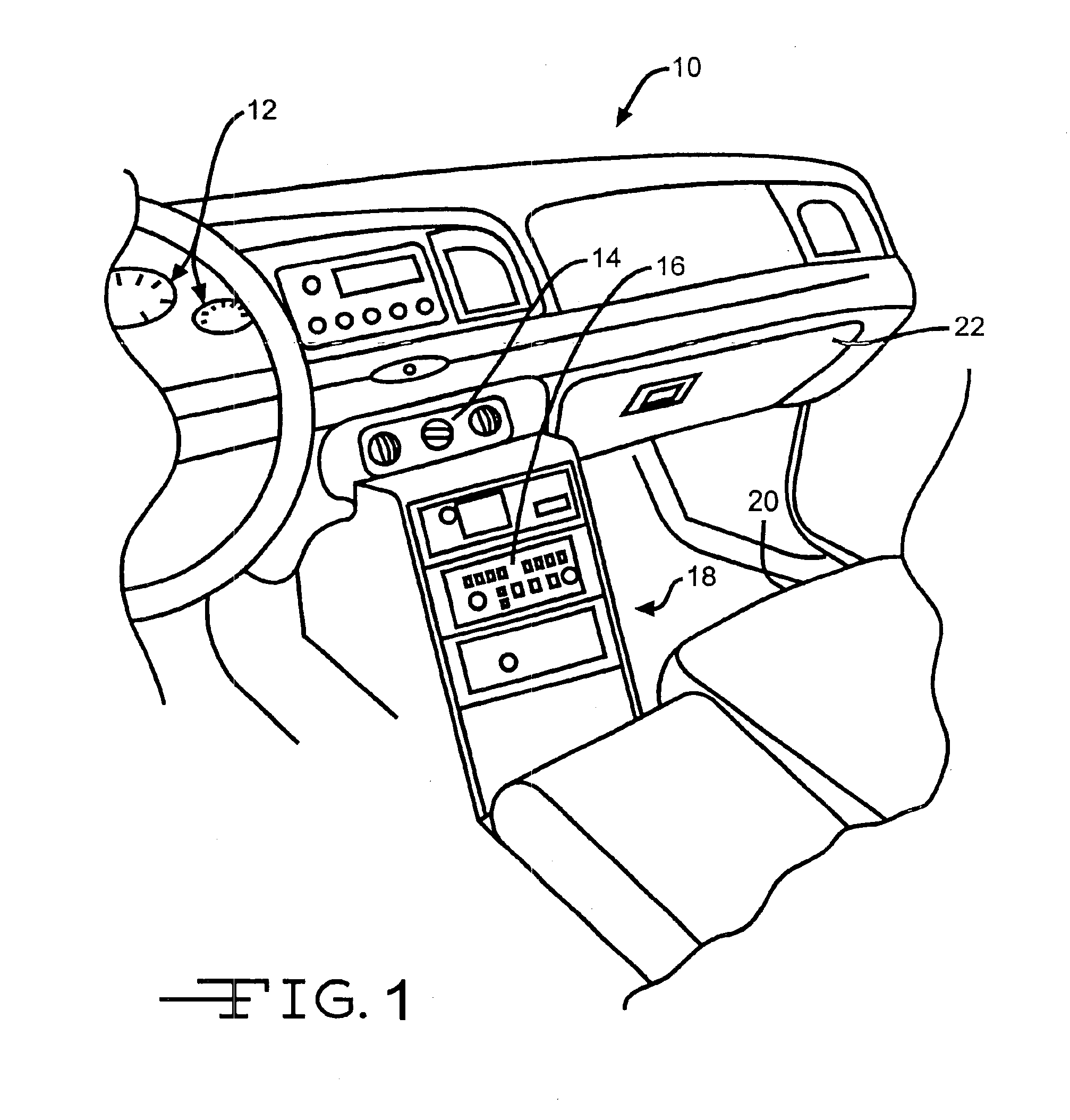 One piece vehicle storage compartment