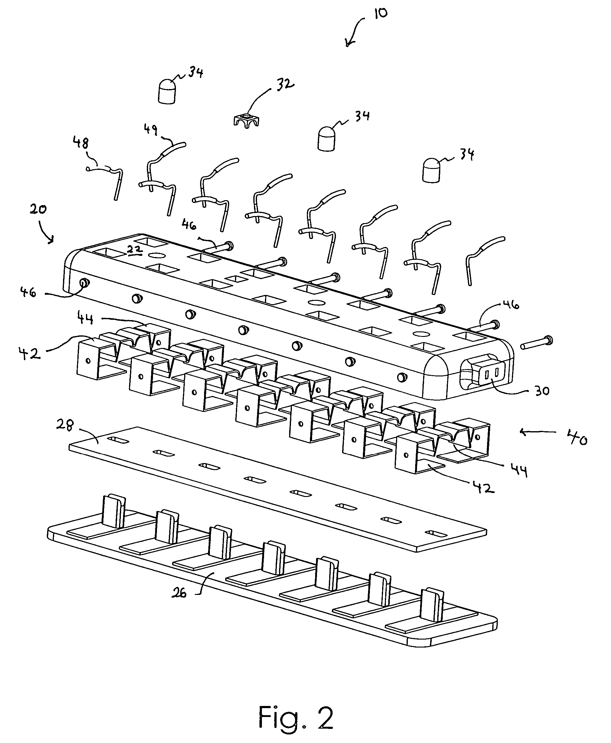 Quick-connect ballast testing and monitoring method and apparatus