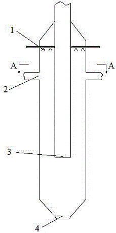 Sludge slurry gasification method and device