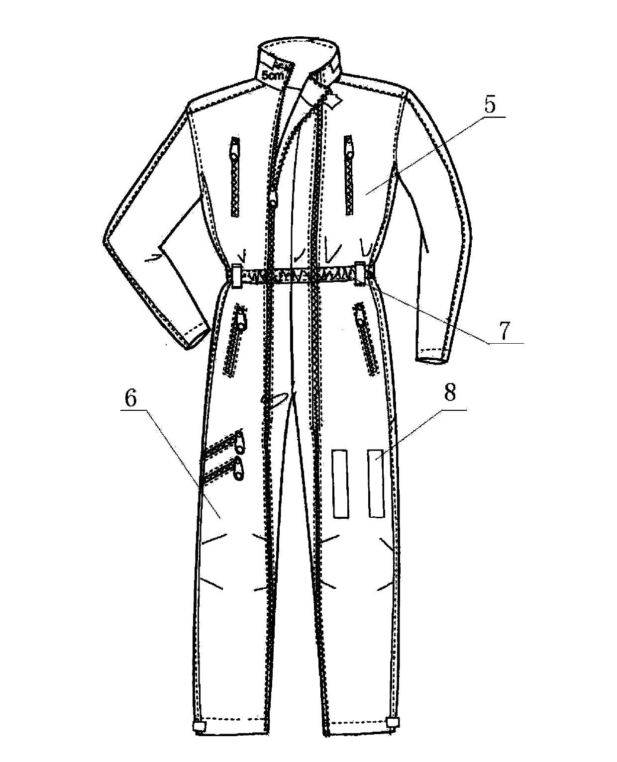 Electric heating garment