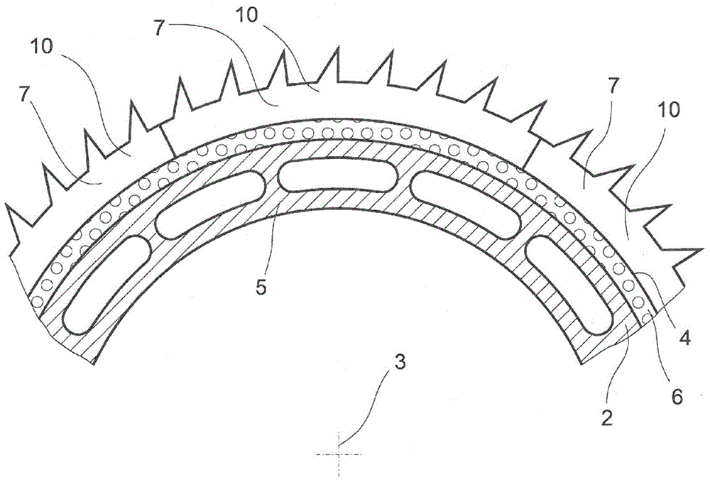 Circular combs for textile processing machines