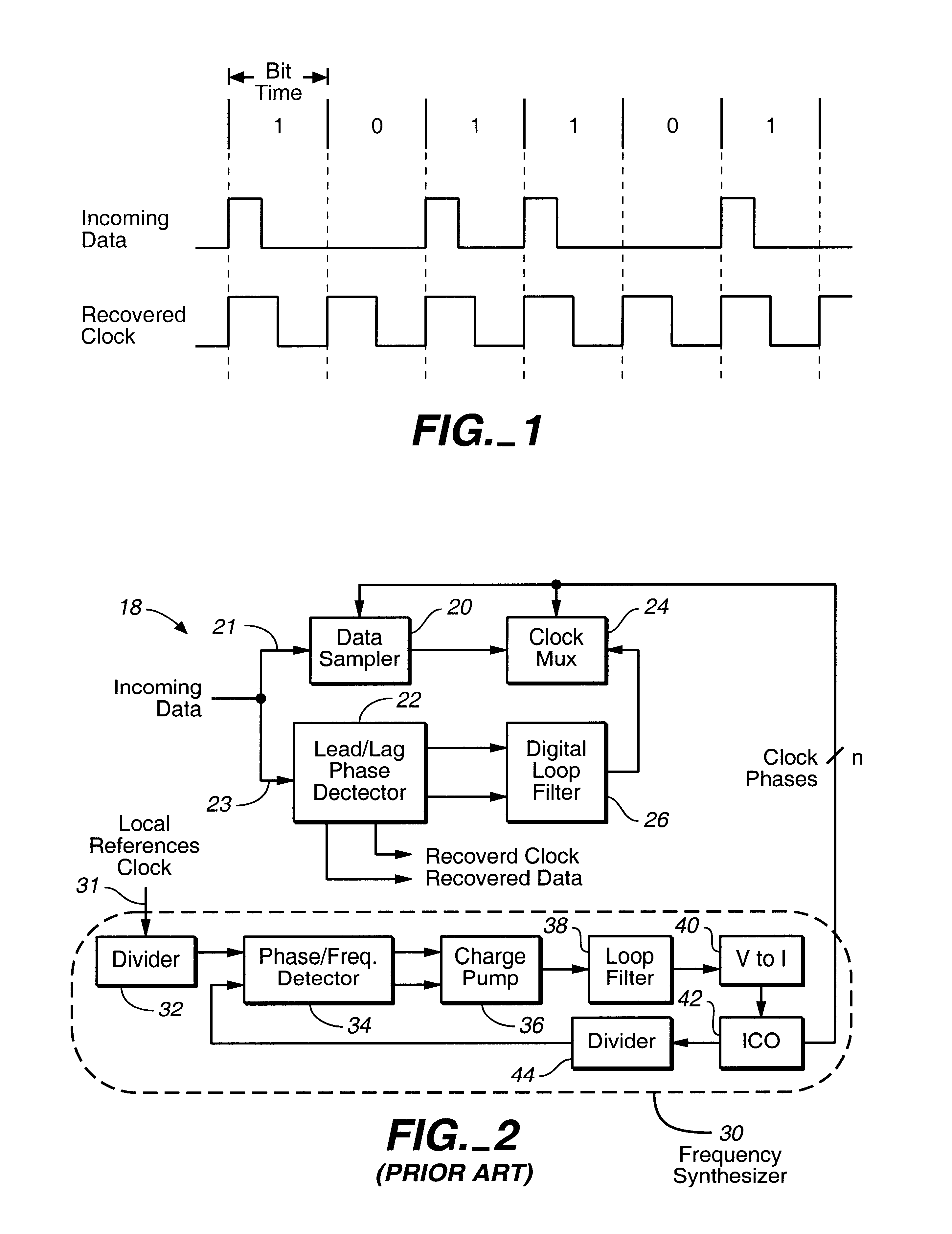 Modified first-order digital PLL with frequency locking capability