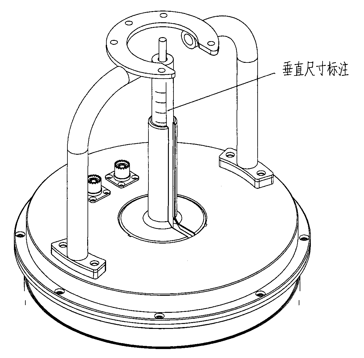 Focusing ultrasonic cavitation treatment instrument with ultrasonic focusing positioning function