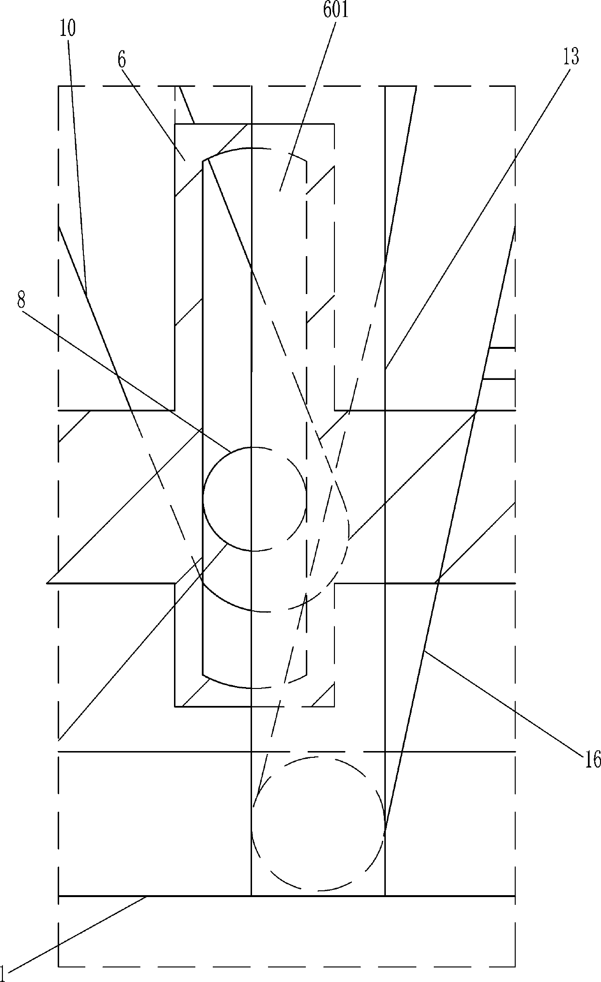 An ankle stretching device