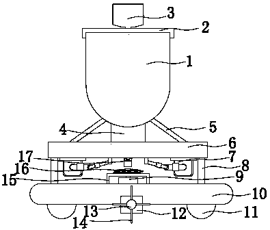 Automatic feeding device for aquatic feed