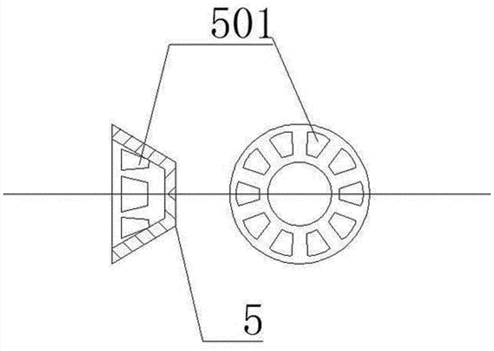 A double volute swirling pulverized coal burner with natural gas nozzle and pre-combustion chamber