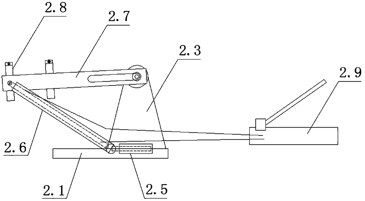 Hydraulic pole device