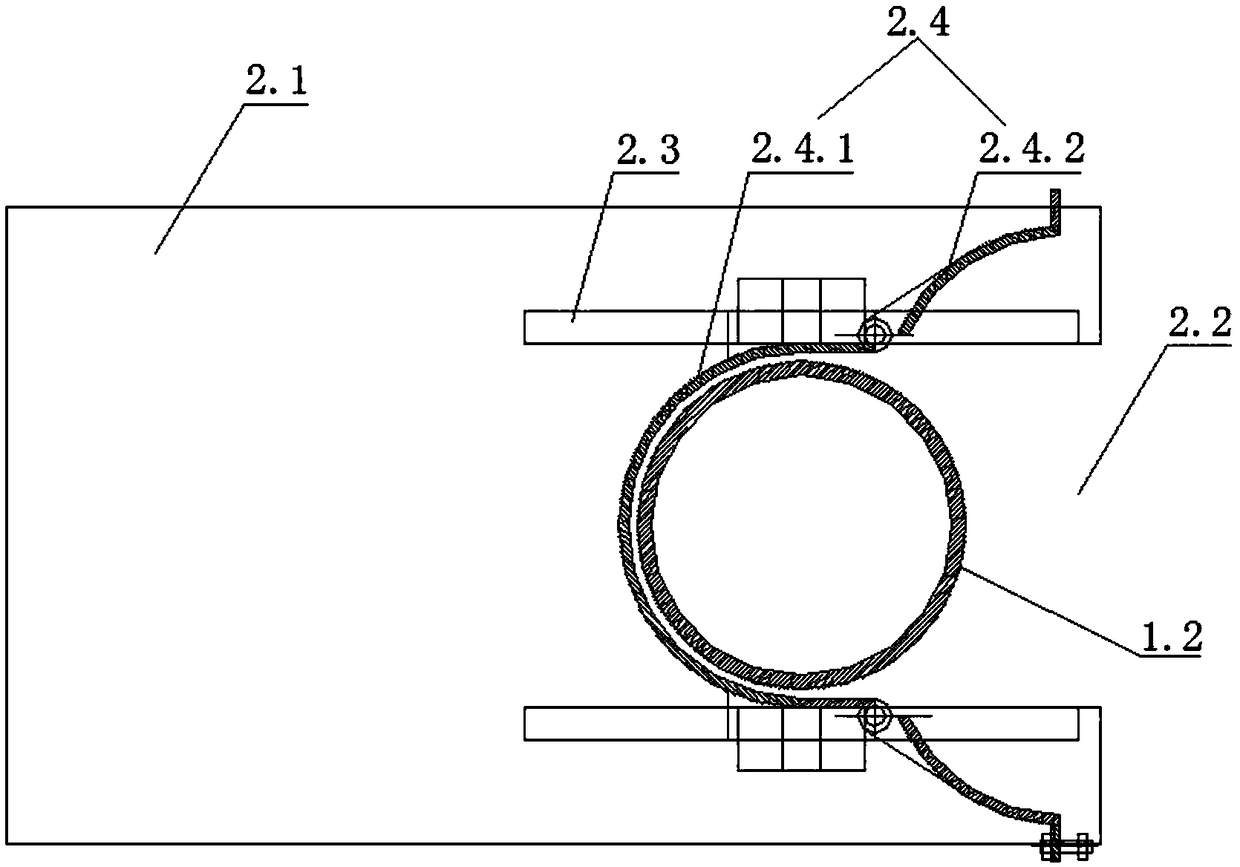 Hydraulic pole device