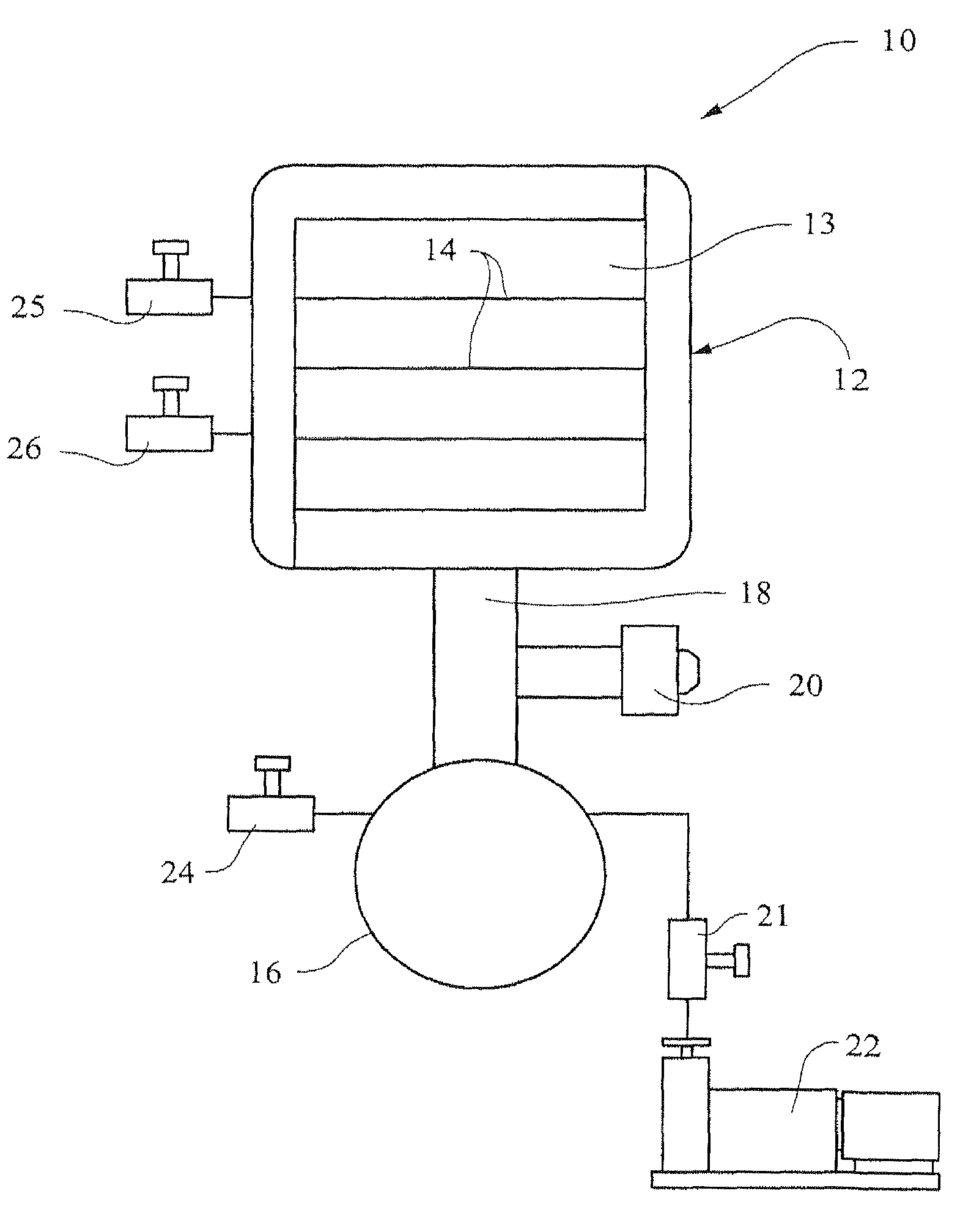 Controlled nucleation during freezing step of freeze drying cycle using pressure differential ice crystals distribution from condensed frost