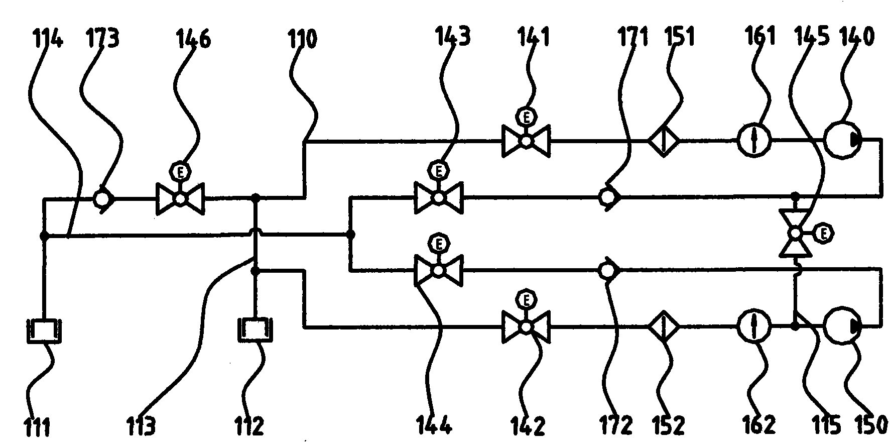 Container type moving pump station