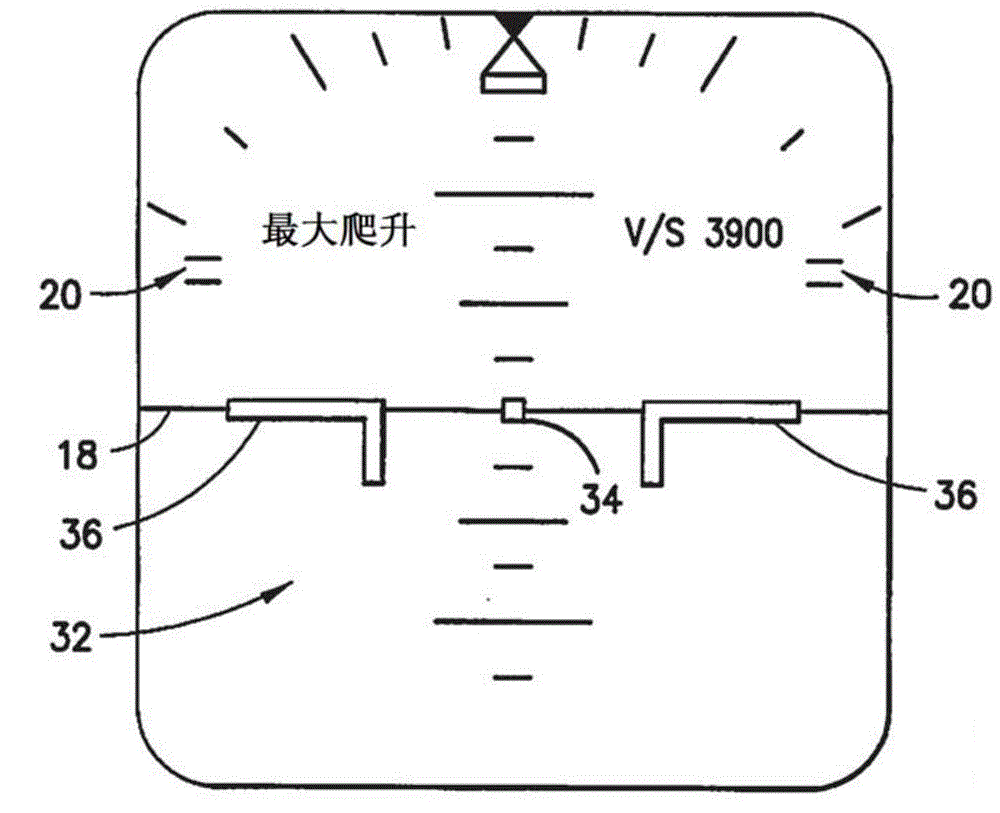 Primary flight display pitch- and power-based unreliable airspeed symbology