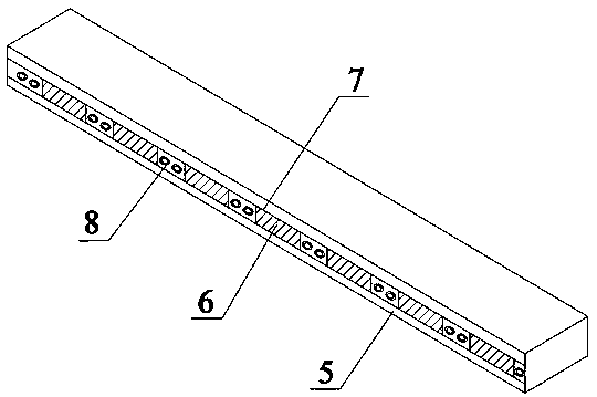 Cloth blocking mechanism used for clothing embroidery device