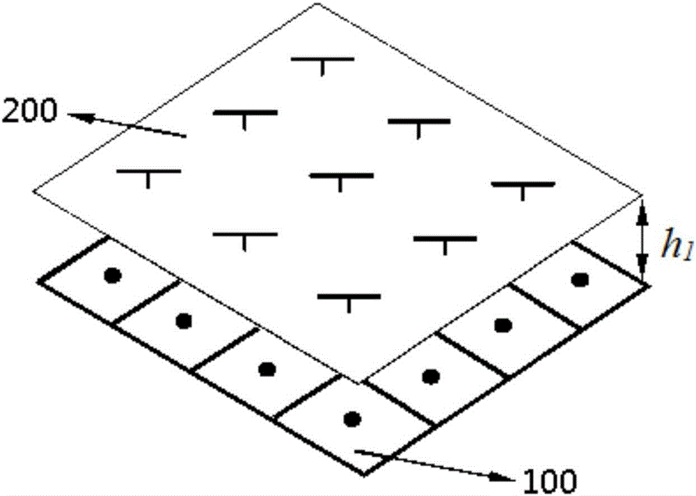 Light low-frequency broadband sound insulation combined structure