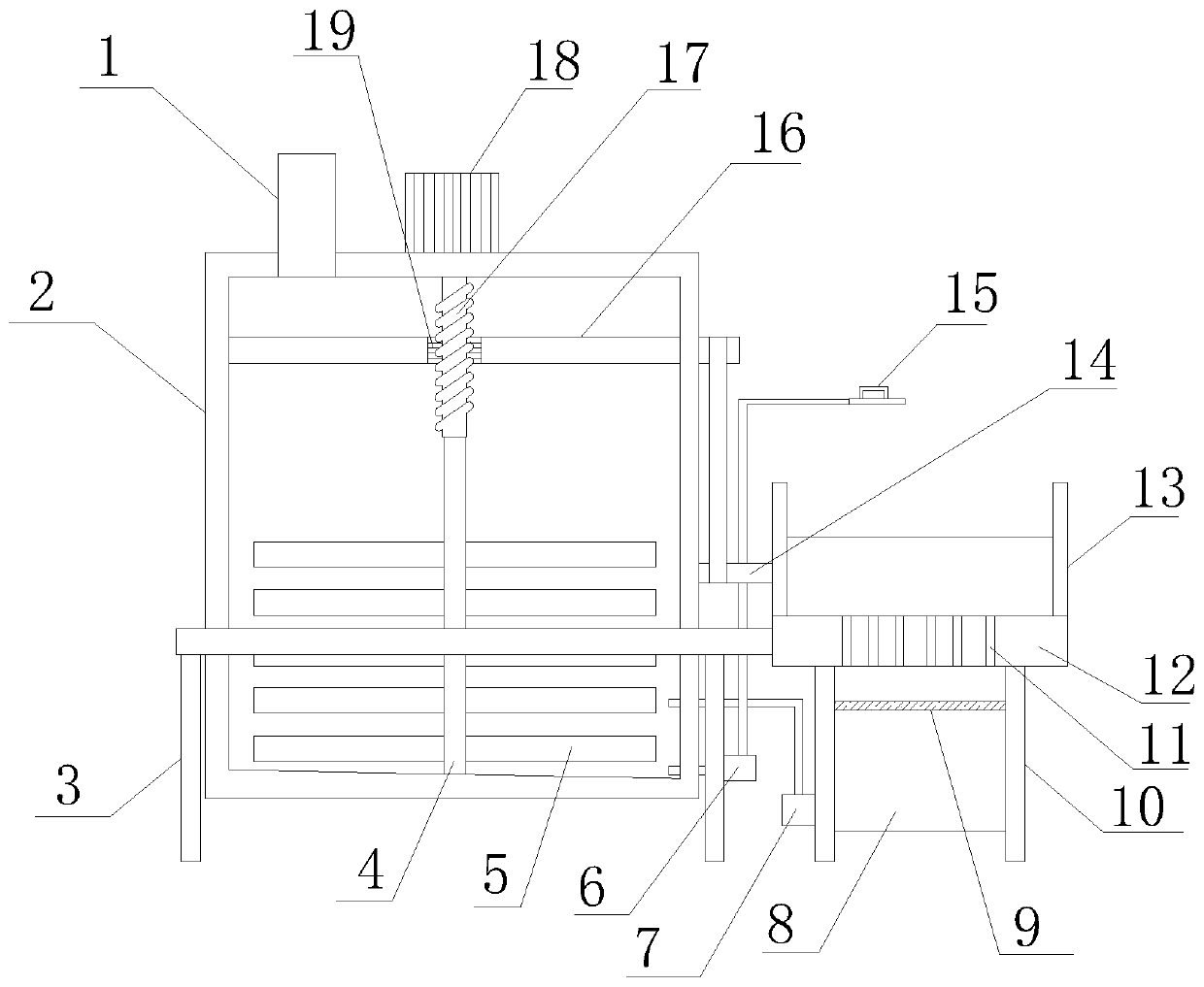 Paint spraying device for controller production