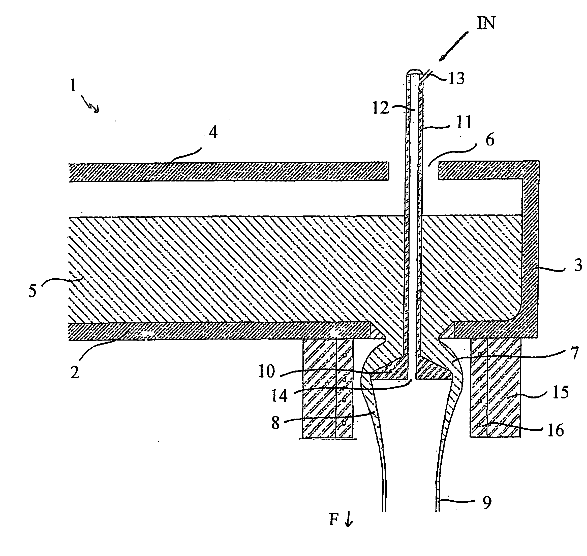 Method and apparatus for manufacturing internally coated glass tubes