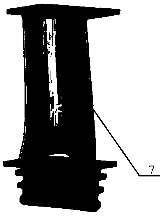 Preparation method for Nb-Si base ultra-temperature alloy turbine vane