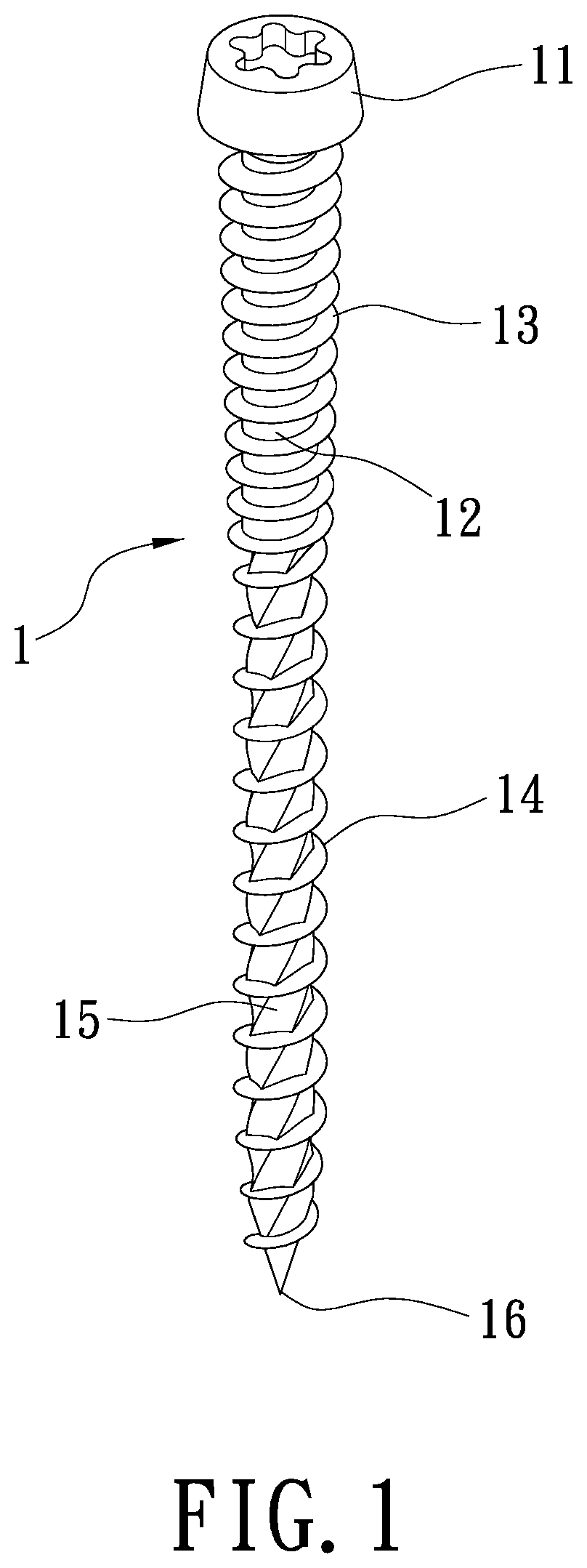 Screw structure