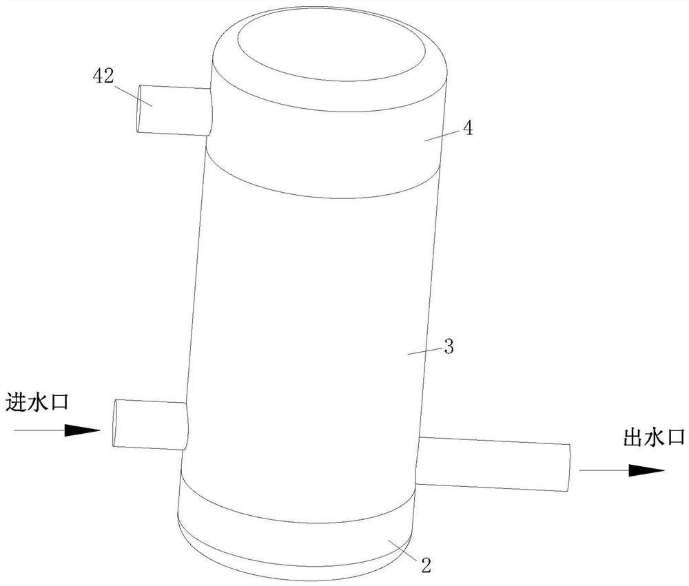 A kind of reverse osmosis filter element and water purifier