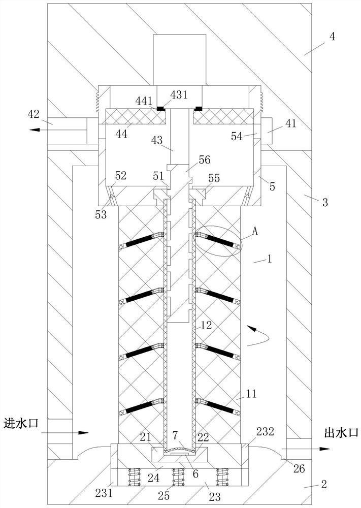 A kind of reverse osmosis filter element and water purifier